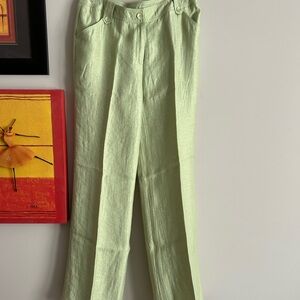 Light Green Women's Straight Leg Pants